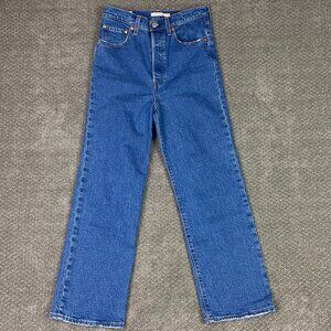 Levi's Blue Straight Leg Women's Jeans